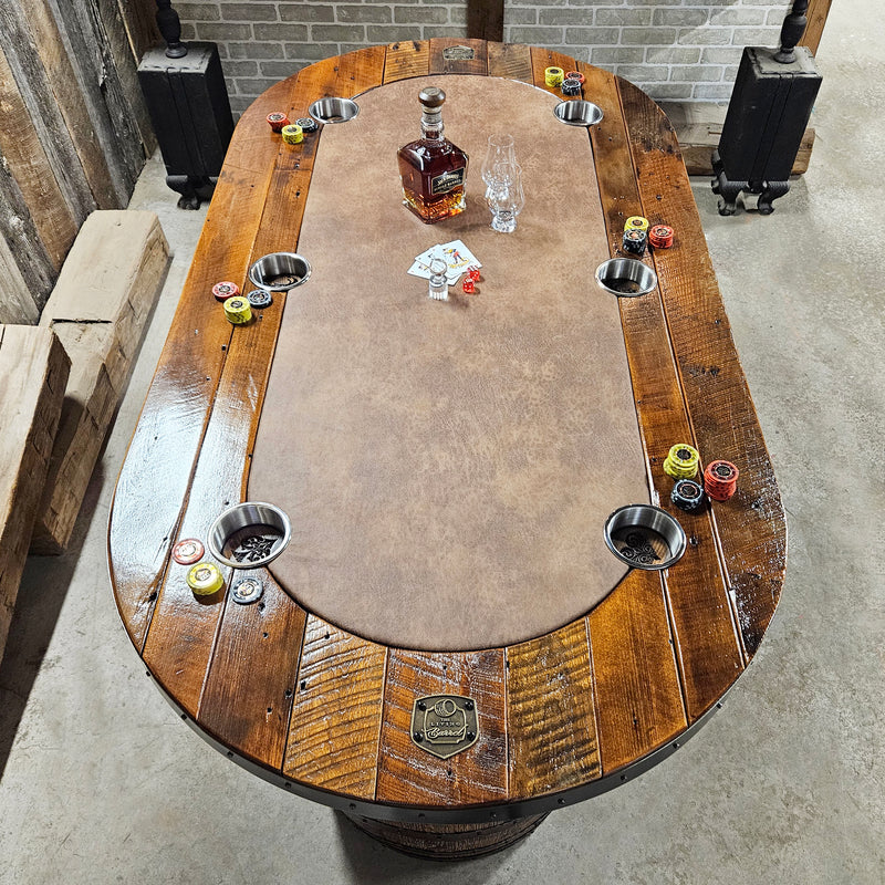 Whisky Barrel - Barrel Poker Table