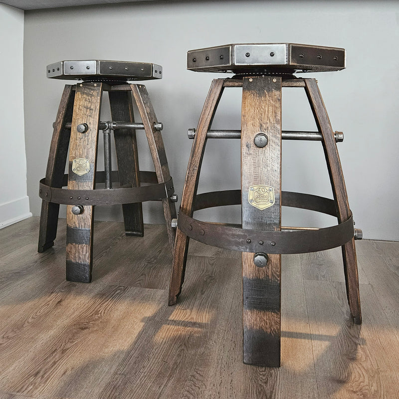 Custom Diamond Seat Bar Stool - Modern Design with Your Logo