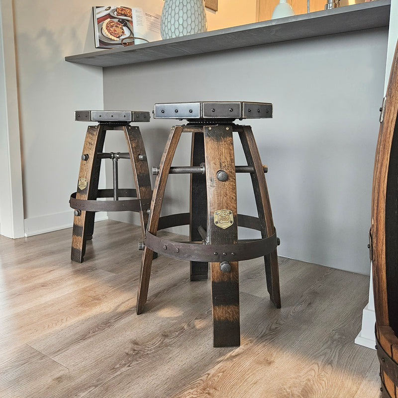 Custom Diamond Seat Bar Stool - Modern Design with Your Logo