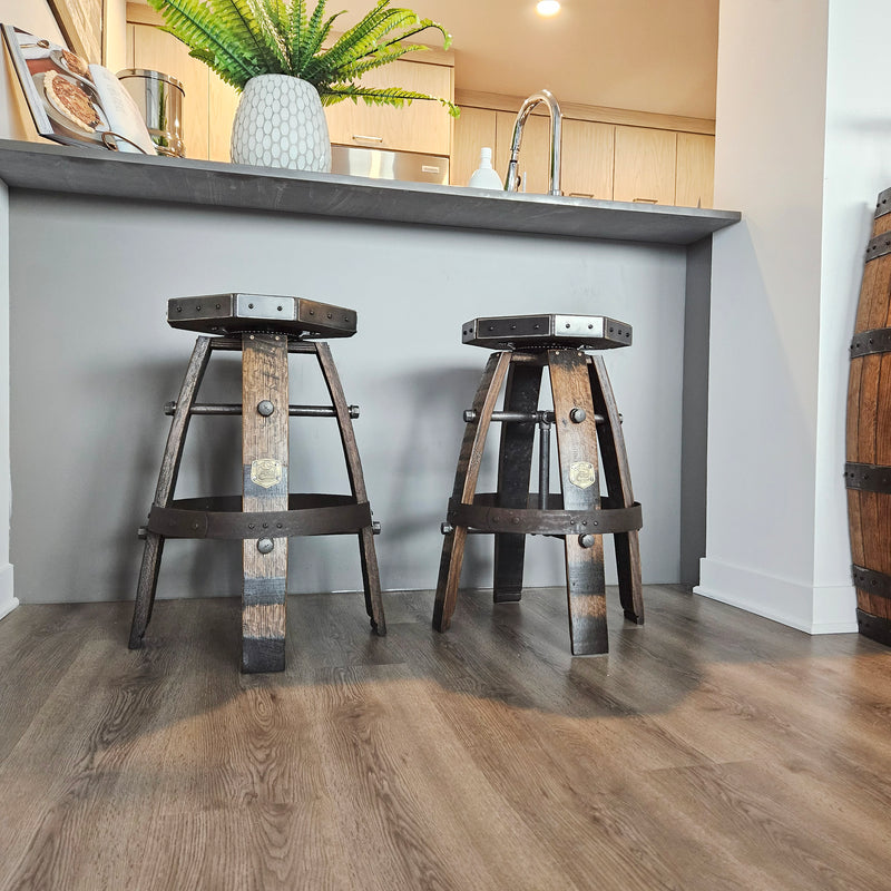 Custom Diamond Seat Bar Stool - Modern Design with Your Logo