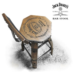 Diamond Cut Handcrafted & Personalized: The 1960s Whiskey Barrel Stool