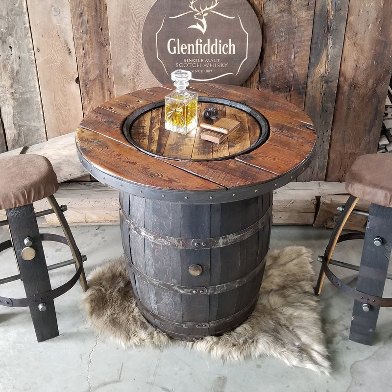 Whiskey Barrel - Table top Barrel 36”
