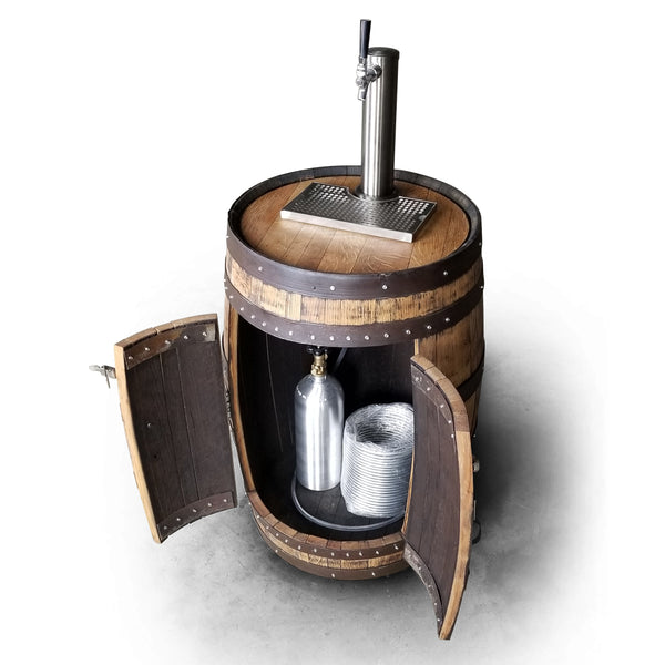 Whiskey Barrel - Beer Tap Barrel