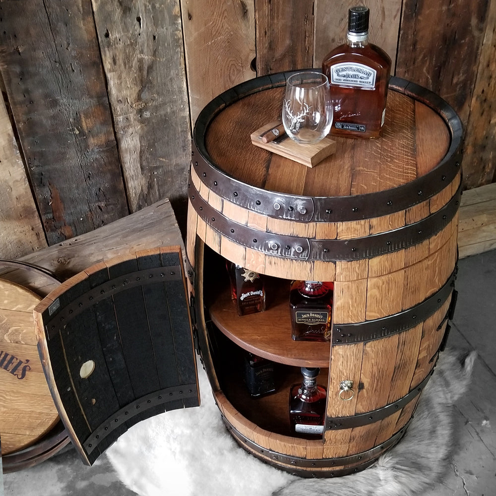 Wooden barrel cabinet 2025