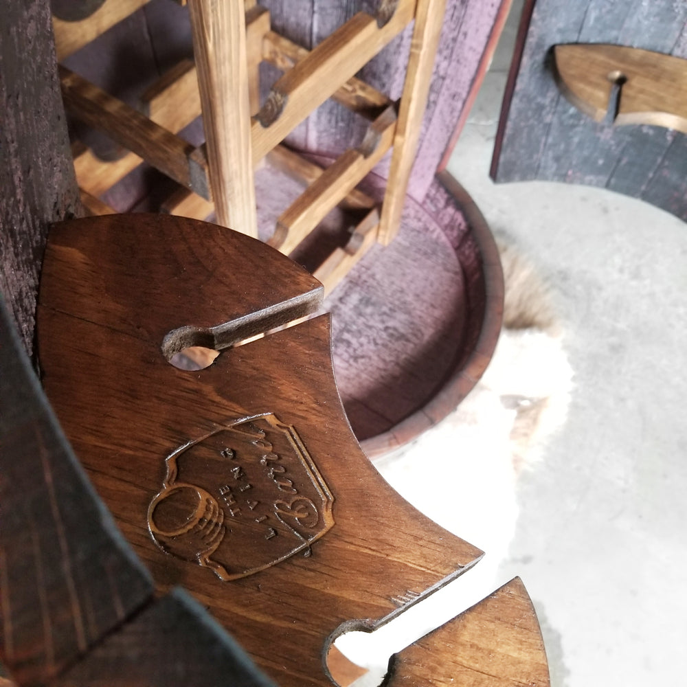 Tonneau à Vin En Pin 5 Litres Avec Robinet Et Support - Décoration Style Bois - Pour Vin, Whisky, Bière Artisanale - 2
